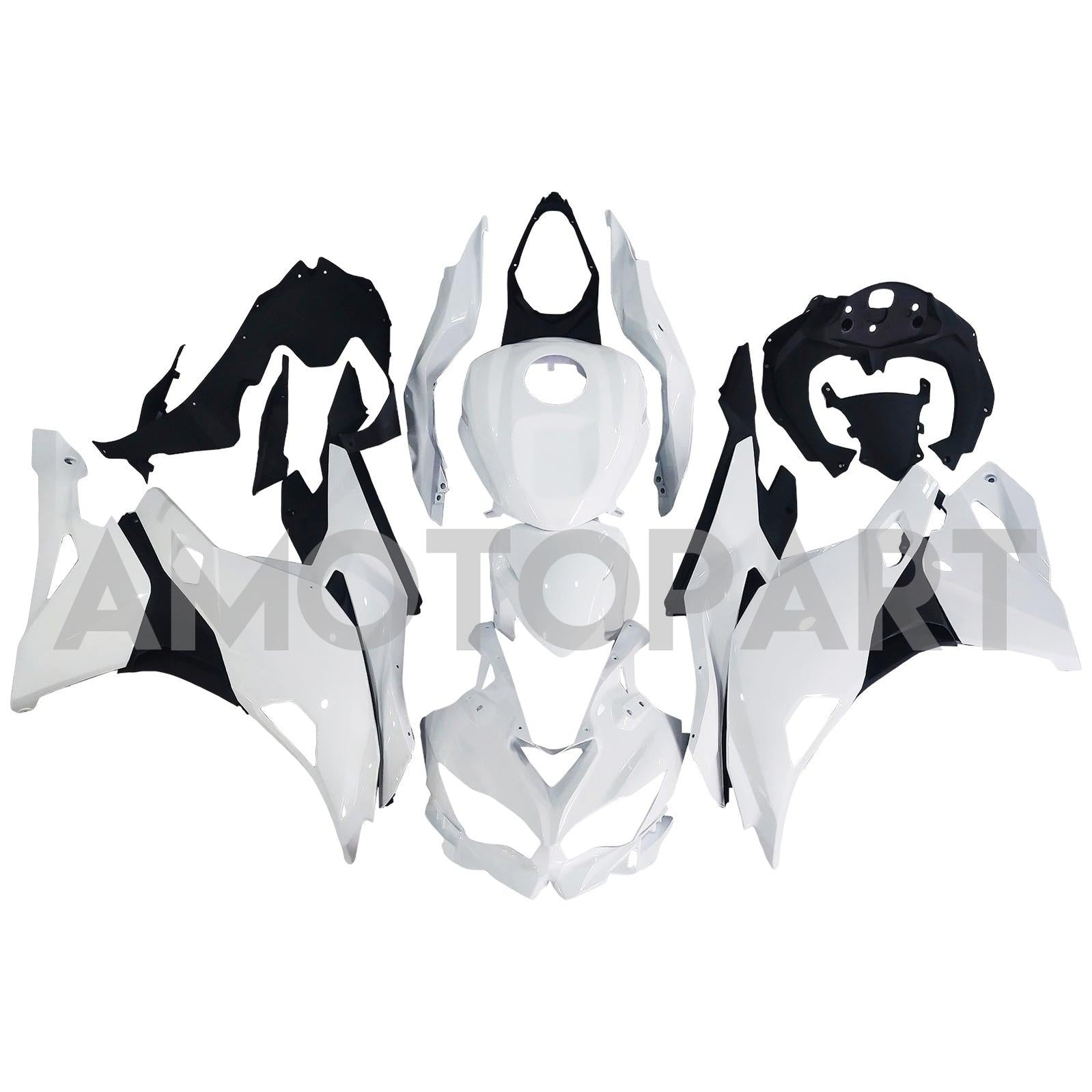 Amotopart 2019-2025 Kawasaki ninja zx25r zx4r zx4rr perla bílá kapotáž sada