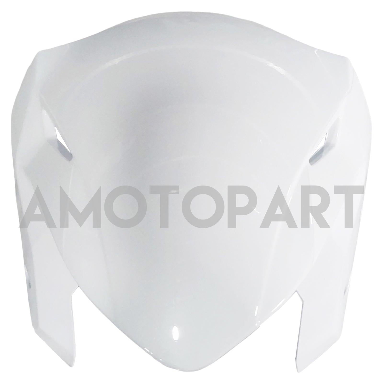 Amotopart 2019-2025 Kawasaki Ninja ZX25R ZX4R ZX4RR Pearl White Fairing Kit