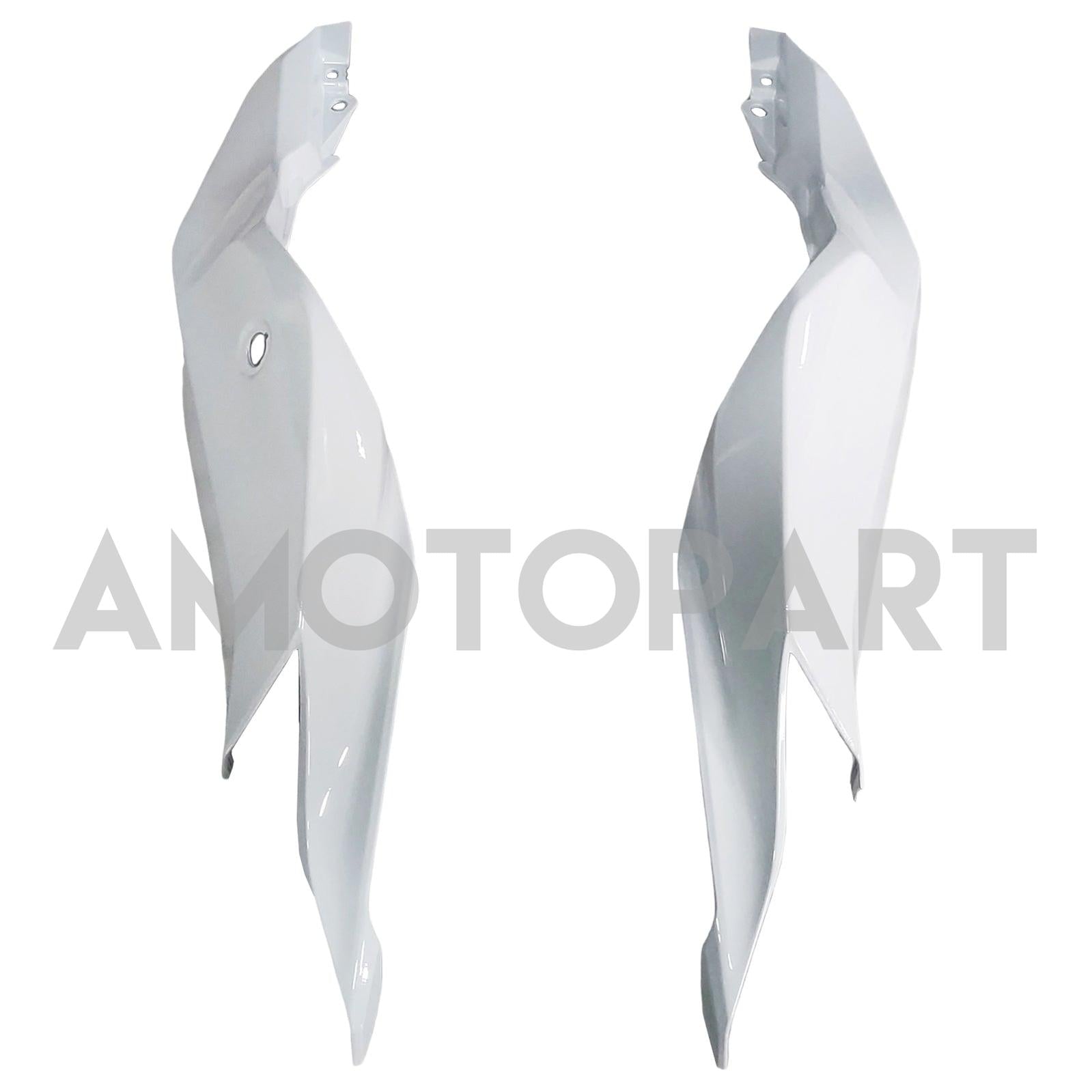 Amotopart 2019-2025 Kawasaki Ninja ZX25R ZX4R ZX4RR Pearl White Fairing Kit