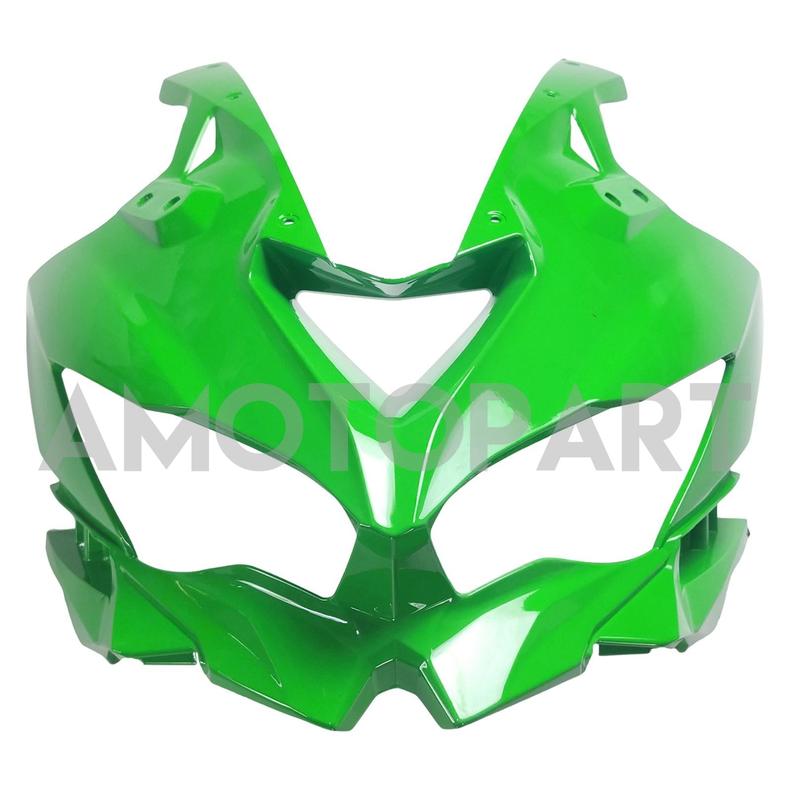 Amotopart 2019-2025 Kawasaki Ninja Zx25R ZX4R ZX4RR Light Green Fairing Kit