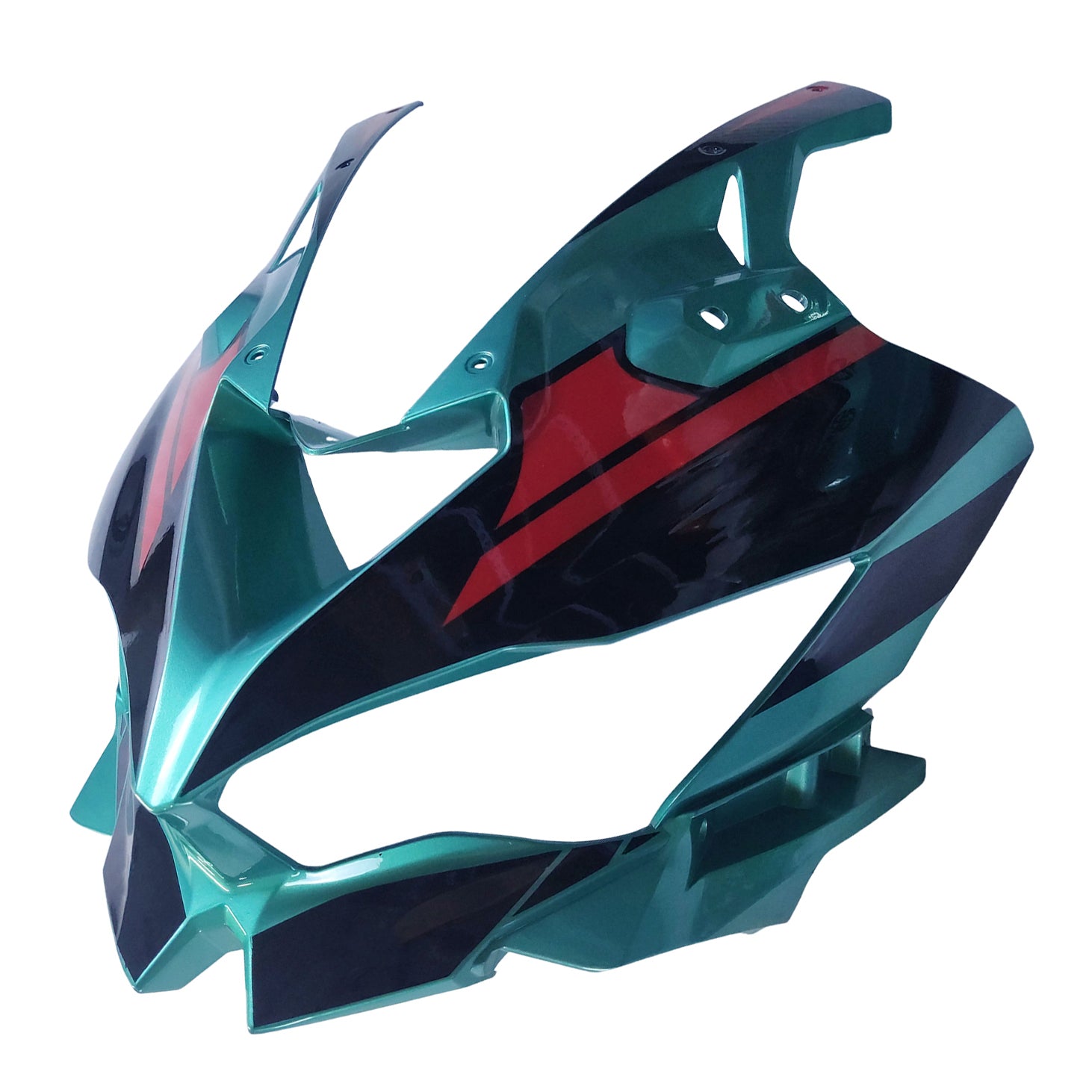 Amotopart 2019-2026 Ninja ZX-25R ZX-4R ZX-4RR Kawasaki Green&Red Strip