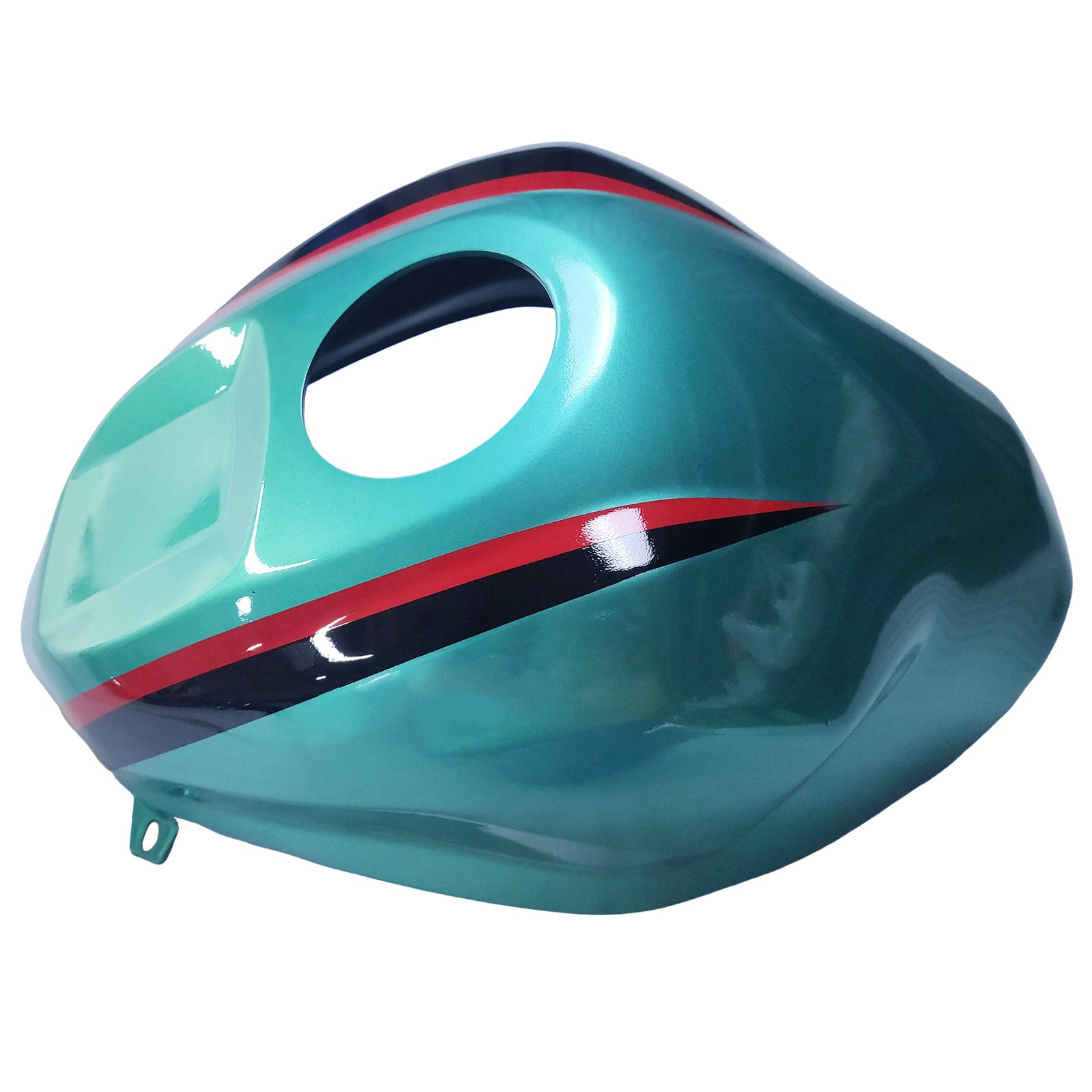 Amotopart 2019-2025 Ninja ZX-25R ZX-4R ZX-4RR Kawasaki Green & Red Stripes Fairing Kit