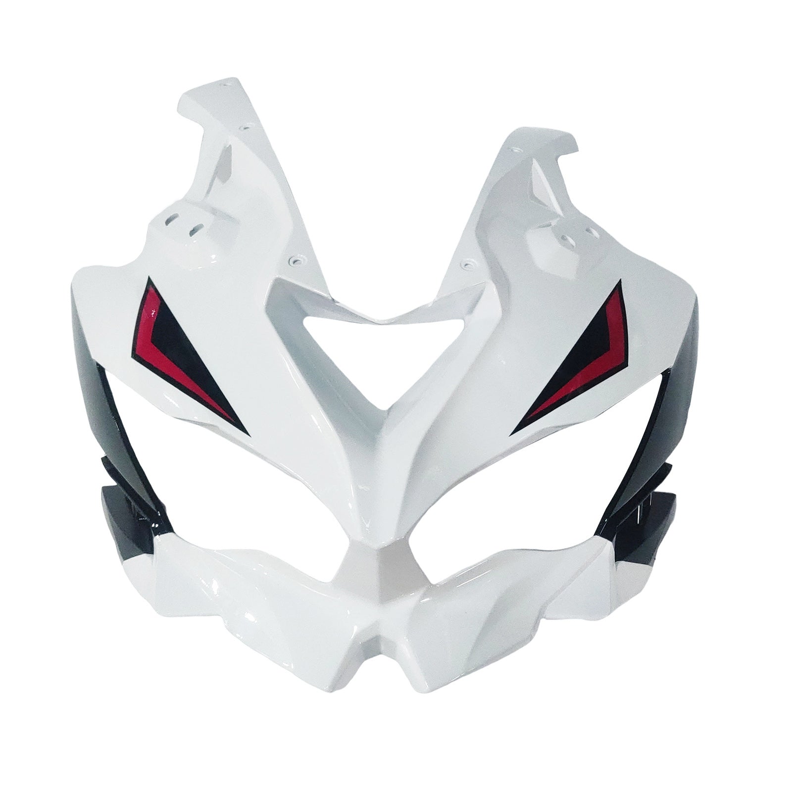 Amotopart 2019-2025 Ninja ZX-25R ZX-4R ZX-4RR Kawasaki Noir&Kit de carénage blanc