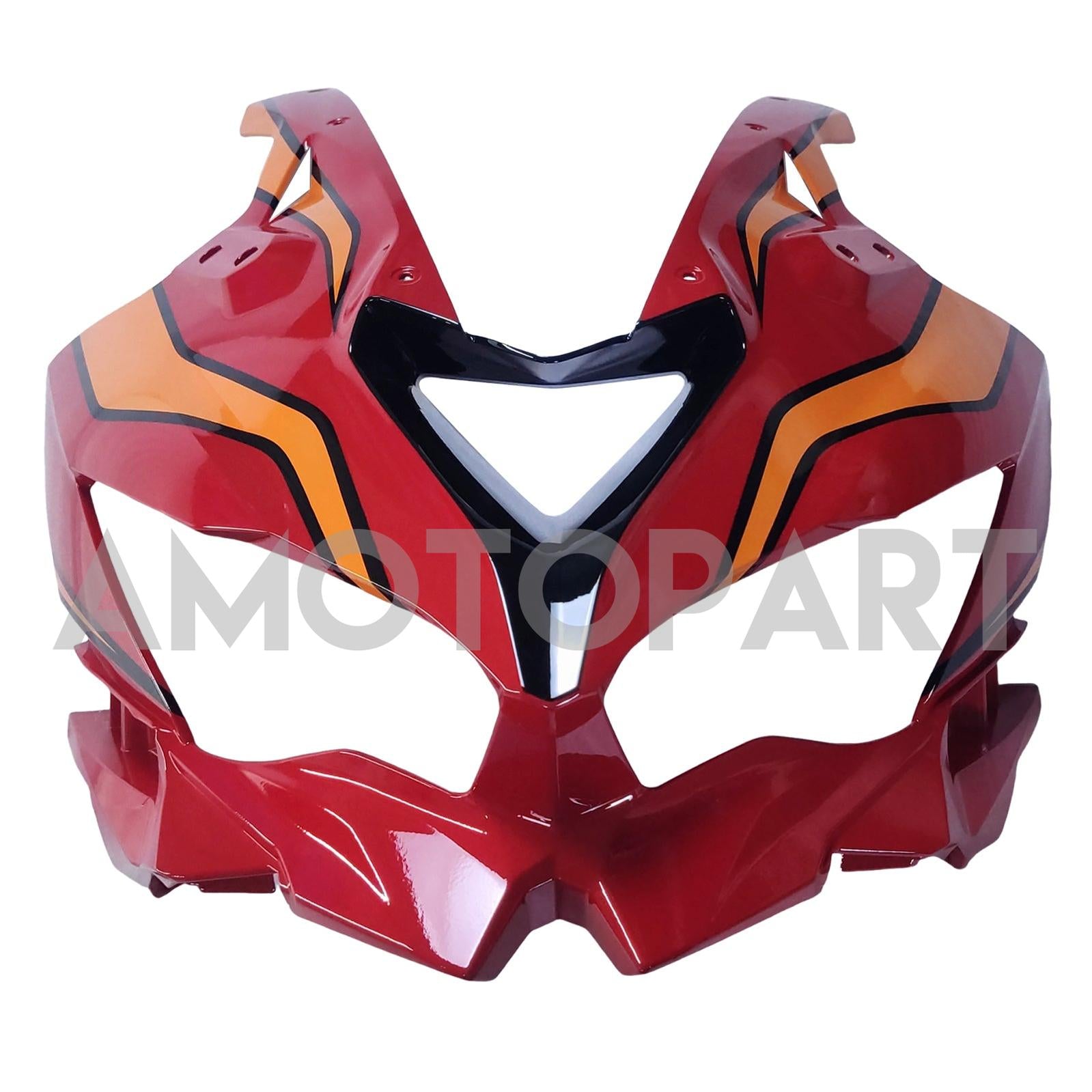 Amotopart 2019-2025 Ninja ZX-25R ZX-4R ZX-4RR Kawasaki Red&Orange Fairing Kit