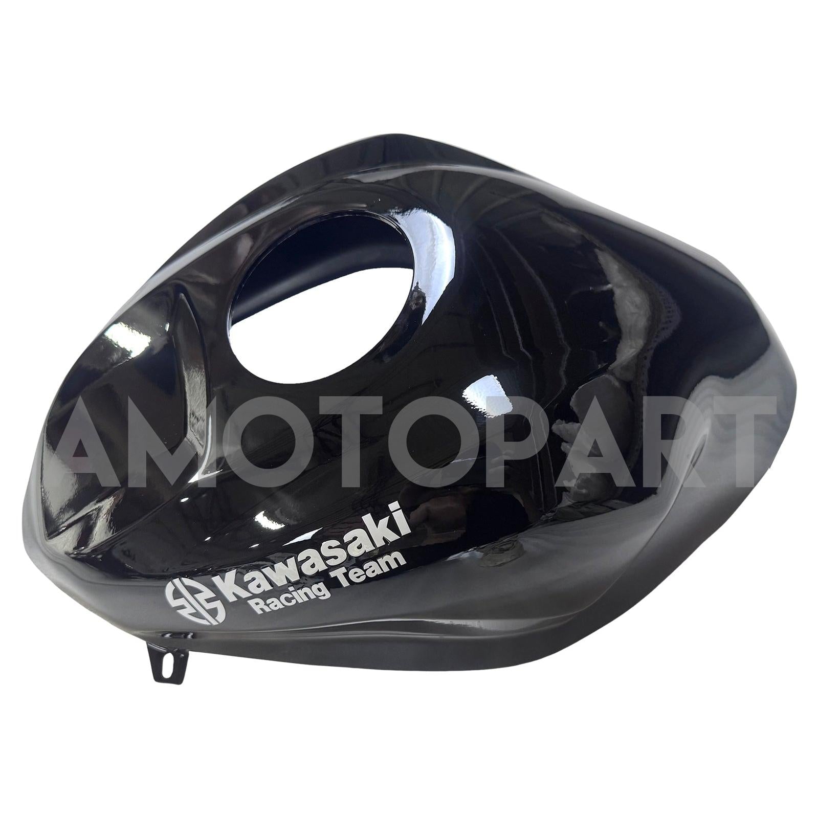 Amotopart 2019-2025 Ninja ZX-25R ZX-4R ZX-4RR Kawasaki Black & Red Stripes Fairing Kit