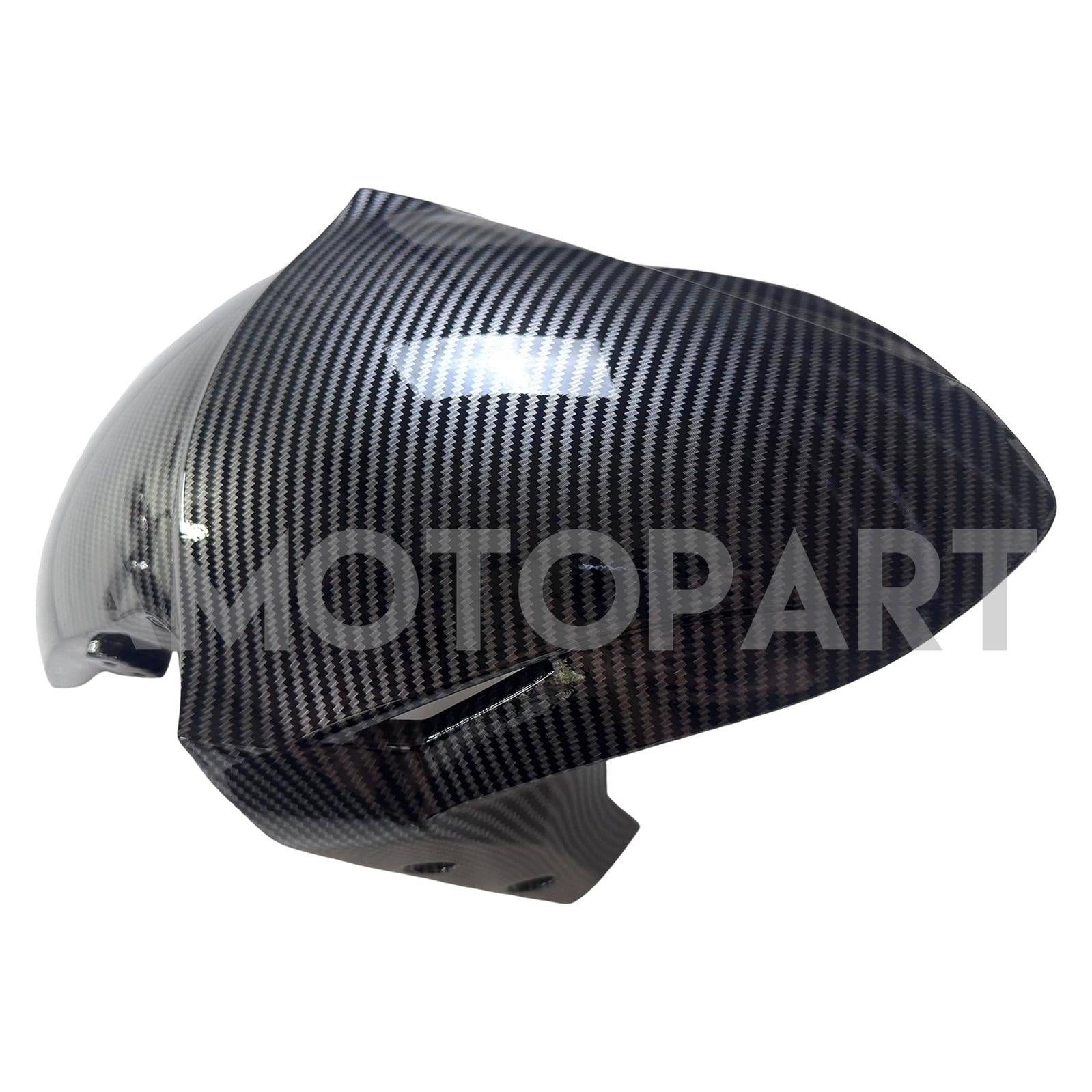 Amotopart 2019-2025 Ninja ZX-25R ZX-4R ZX-4RR Kawasaki Black & Red Stripes Fairing Kit