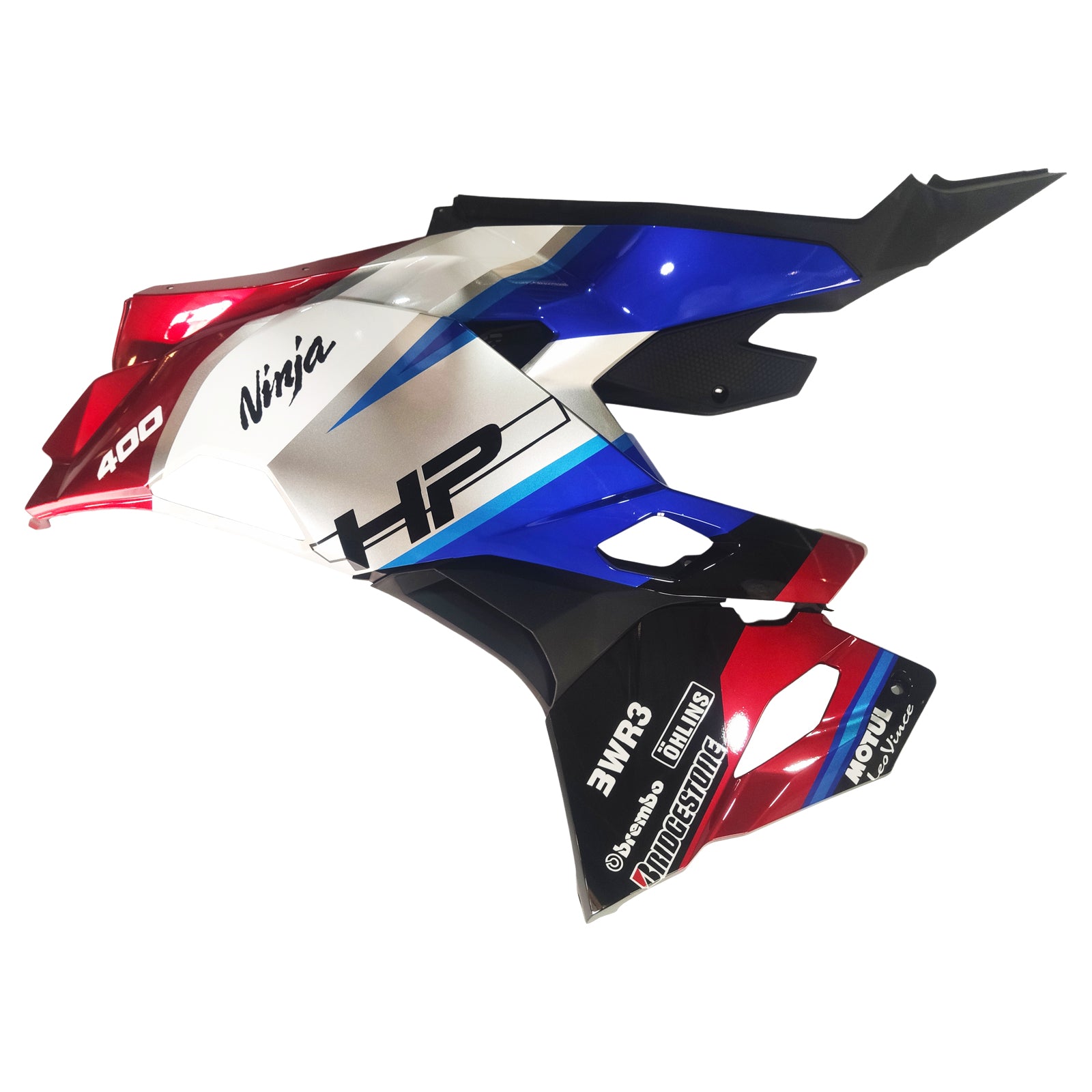 Amotopart 2019–2026 Ninja ZX-25R ZX-4R ZX-4RR Kawasaki Rot&Bblauer Verkleidungssatz