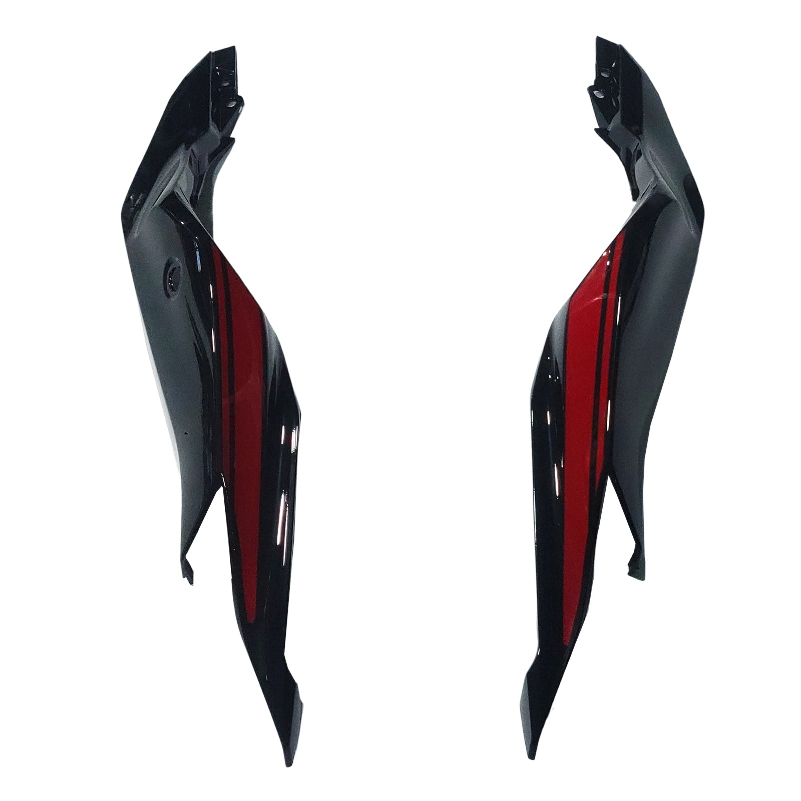 Amotopart 2019-2026 Ninja ZX-25R ZX-4R ZX-4RR Kawasaki Zwart&REd Stripes Kuipset