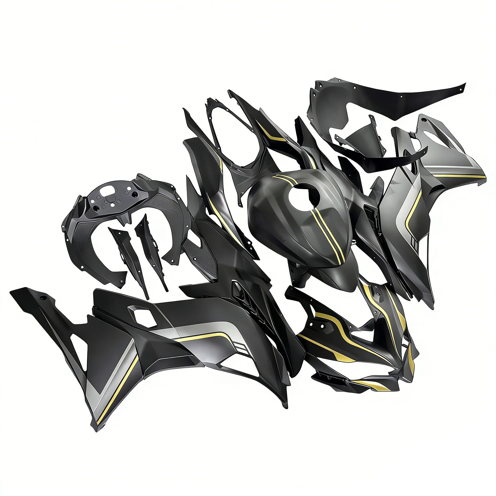 Amotopart 2019-2026 Ninja ZX-25R ZX-4R ZX-4RR カワサキ ブラック&G