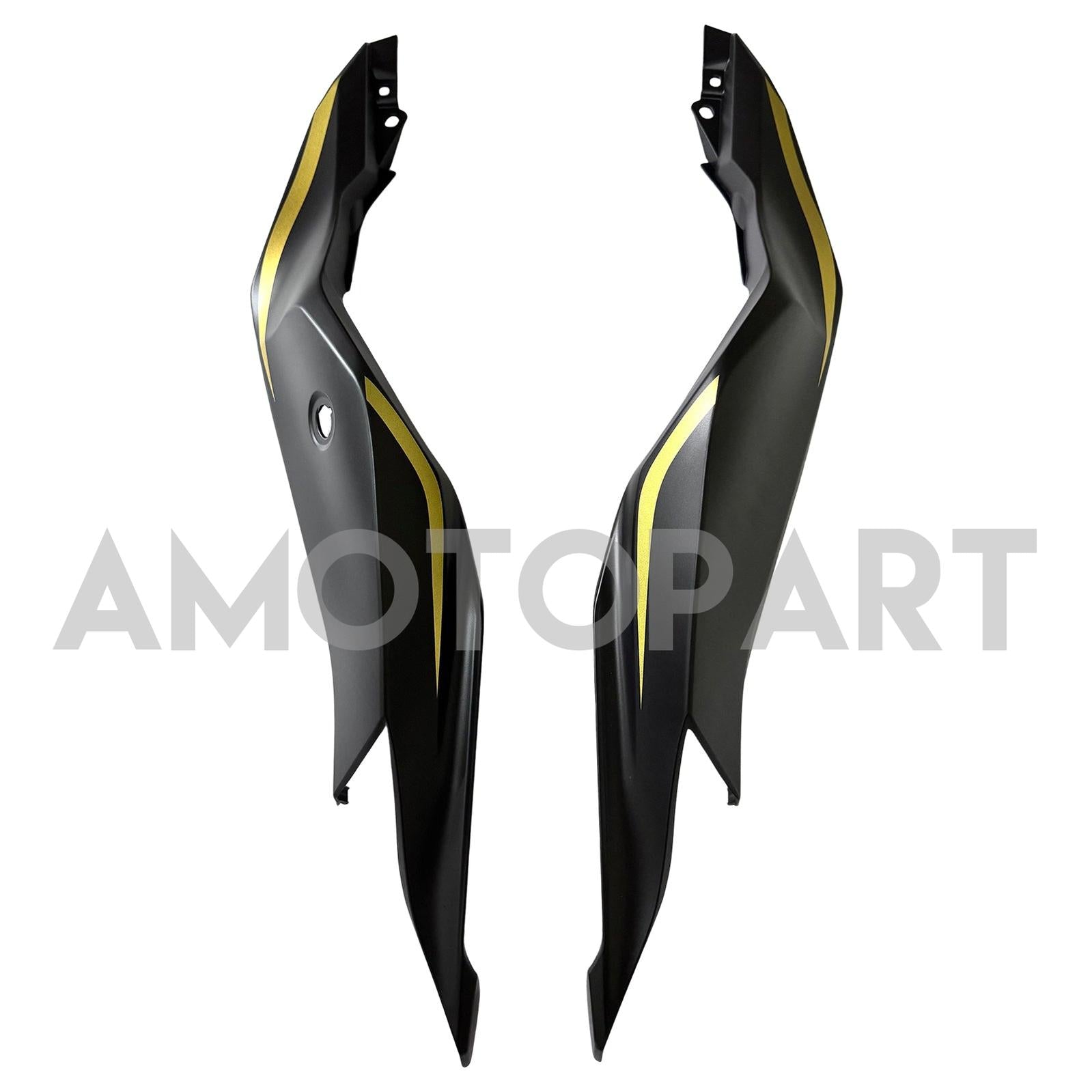 AMOTOPT 2019-2025 NINJA ZX-25R ZX-4R ZX-4RR KAWASAKI BLACK & GOLD STRIPESS KIT