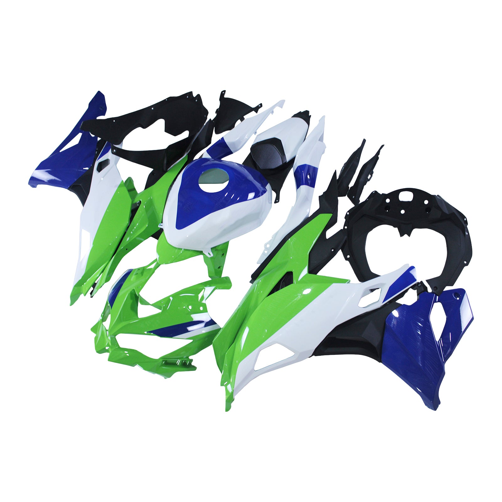 Amotopart 2019-2025 Ninja ZX-25R ZX-4R ZX-4RR Kawasaki Green Blue Fair