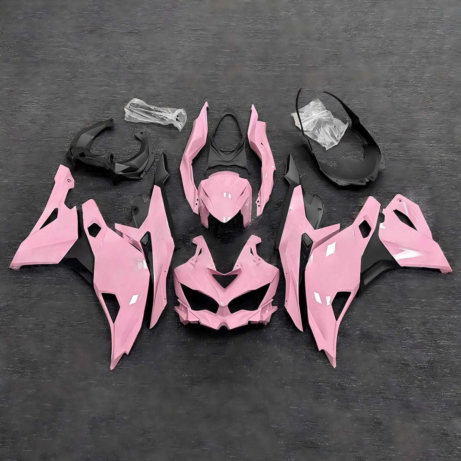 Amotopart 2019-2026 Kawasaki Ninja ZX-25R ZX-4R ZX-4RR Pink Black Fair