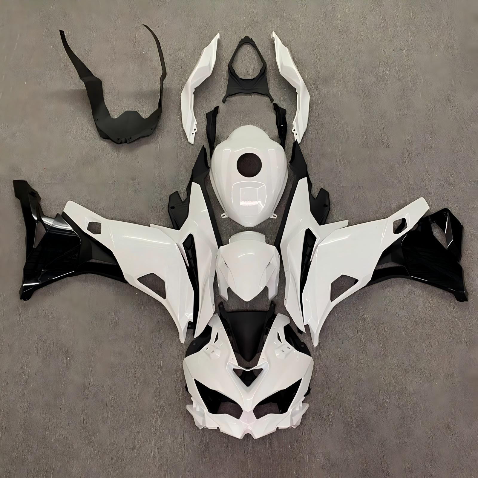 Amotopart 2019-2026 Kawasaki Ninja ZX-25R ZX-4R ZX-4RR witte en zwarte