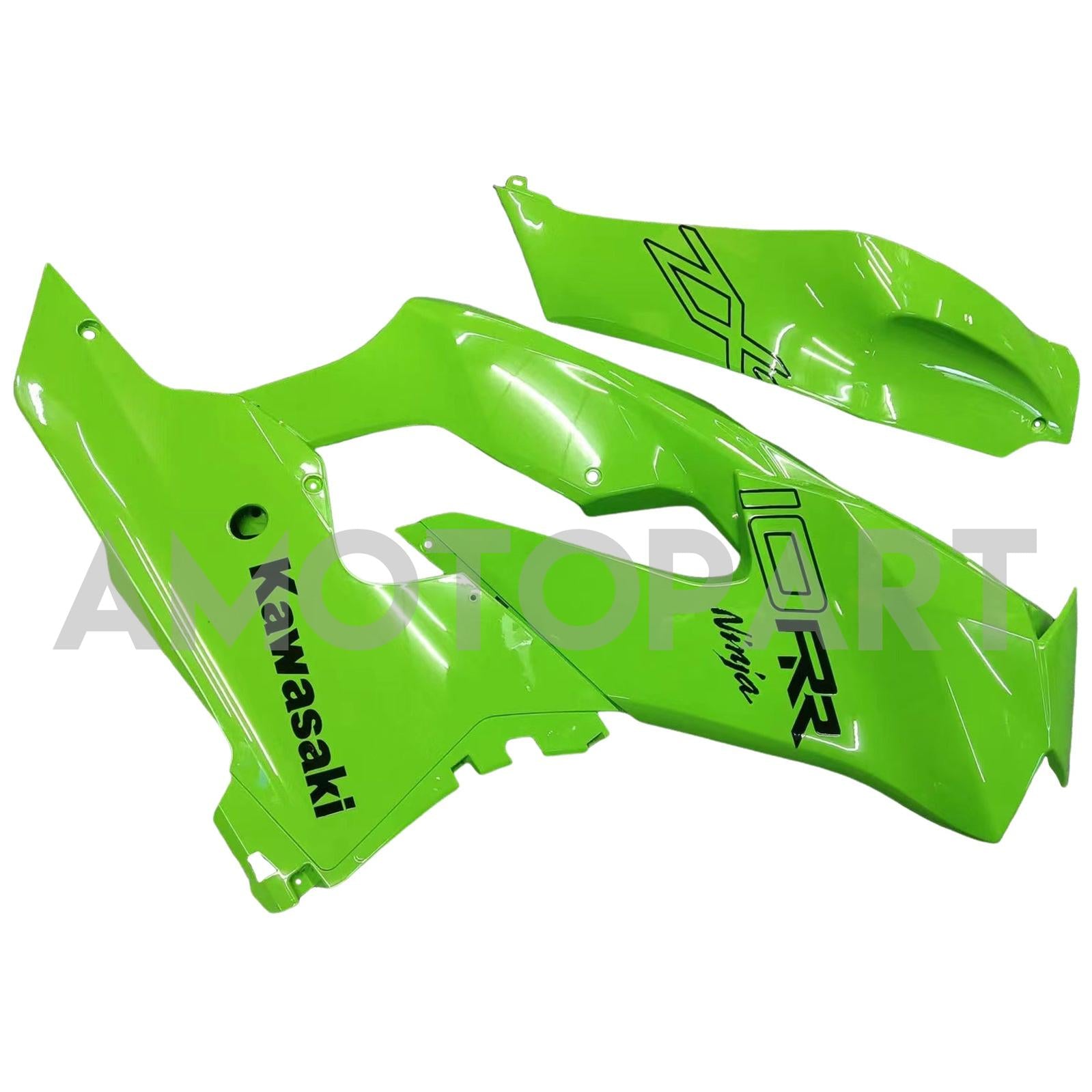 Amotopart 2021-2025 Kawasaki ZX10R ZX10RR Green Reading Kit