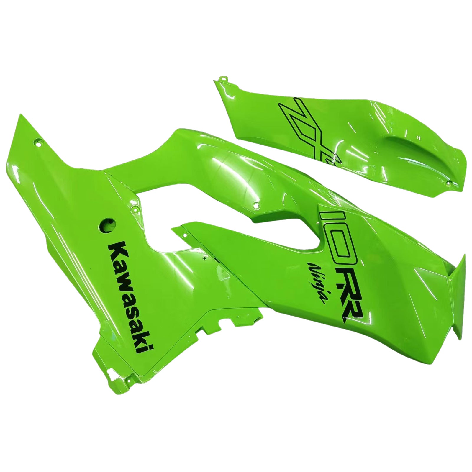 Kit carena verde Amotopart 2021-2024 Kawasaki ZX10R ZX10RR