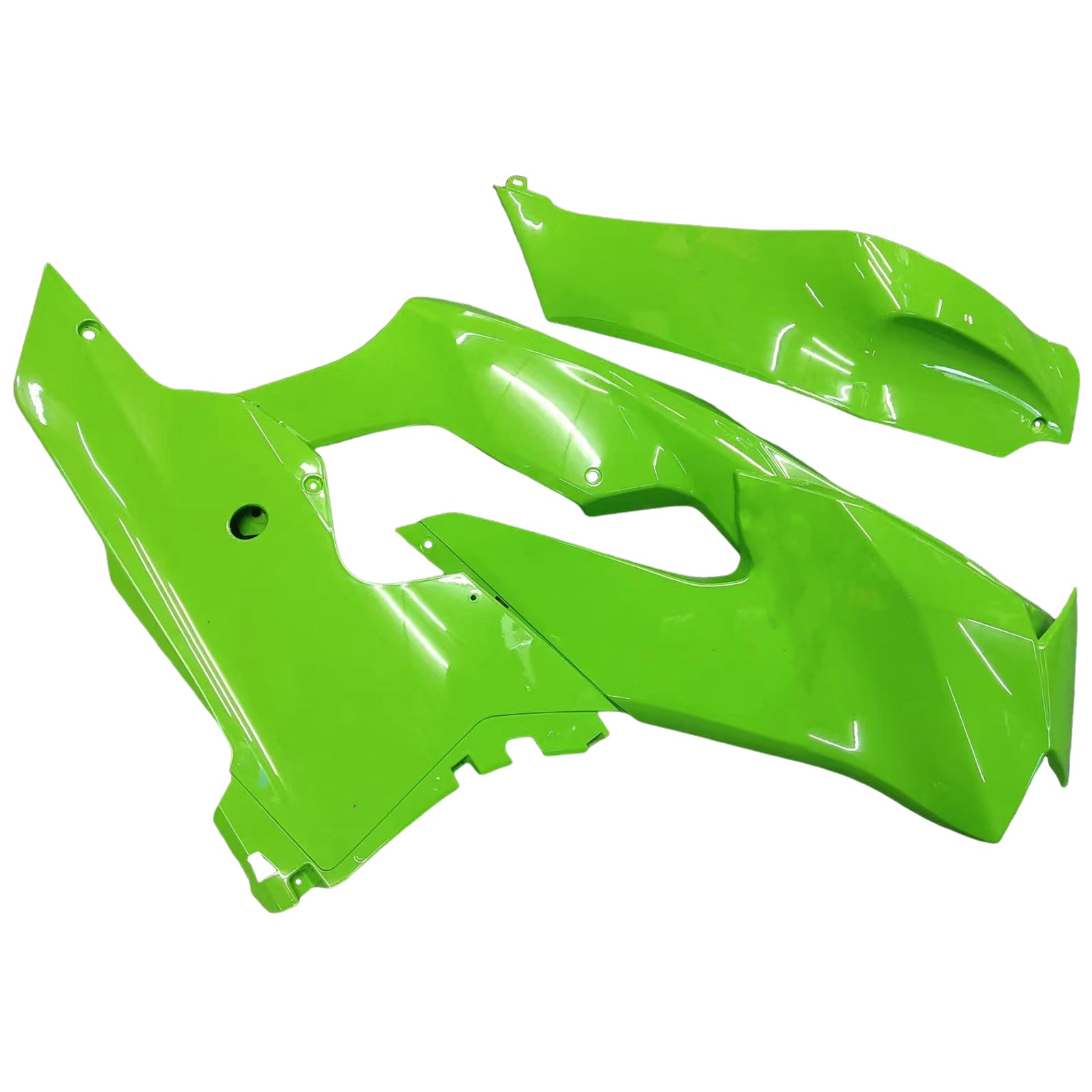 Amotopart 2021-2025 Kawasaki ZX10R ZX10RR Green Fairing Kit