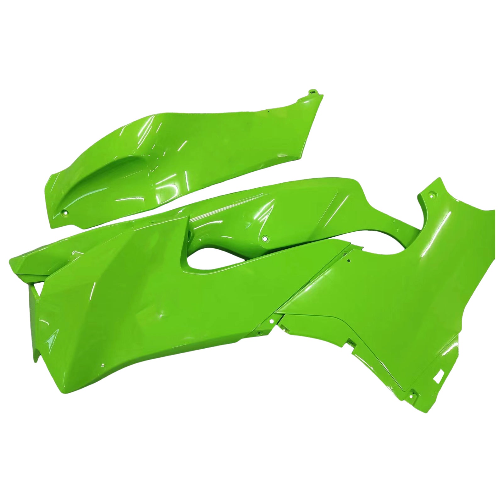 Amotopart 2021-2025 Kawasaki ZX10R ZX10RR Green Fairing Kit