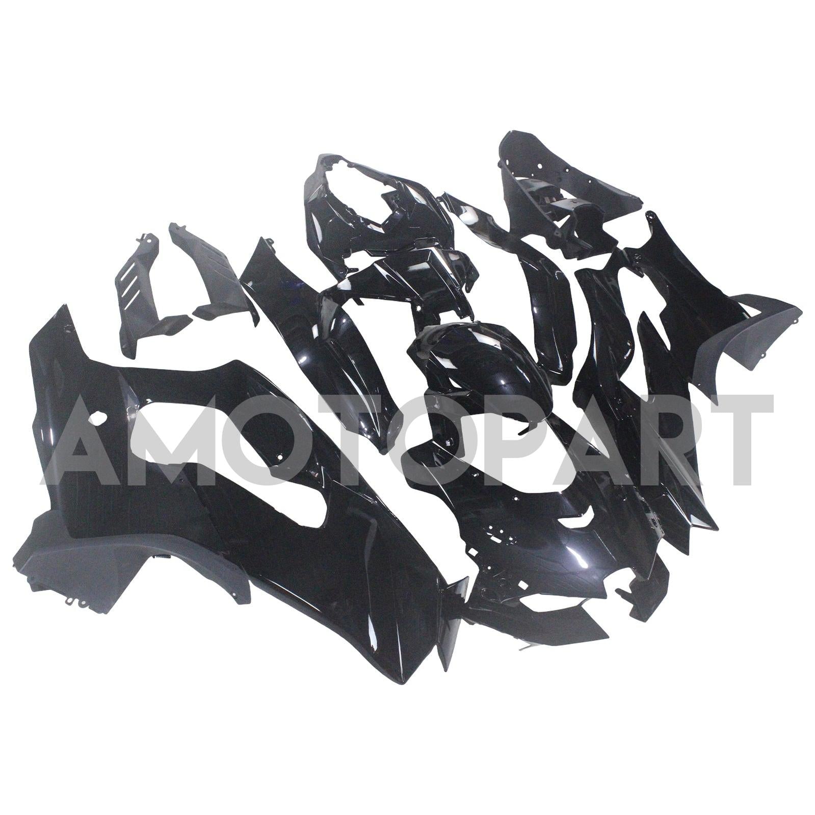 Amotopart 2021-2025 Kawasaki ZX10R ZX10RR ČERNÁ RAKINY