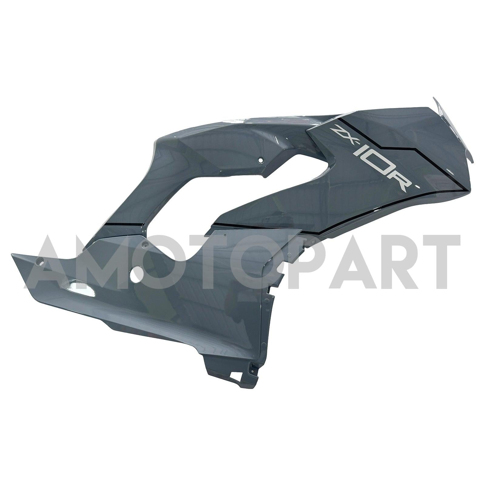 AMOTOPART 2021-2025 KAWASAKI ZX10R ZX10RR GRÅ FAIRING KIT