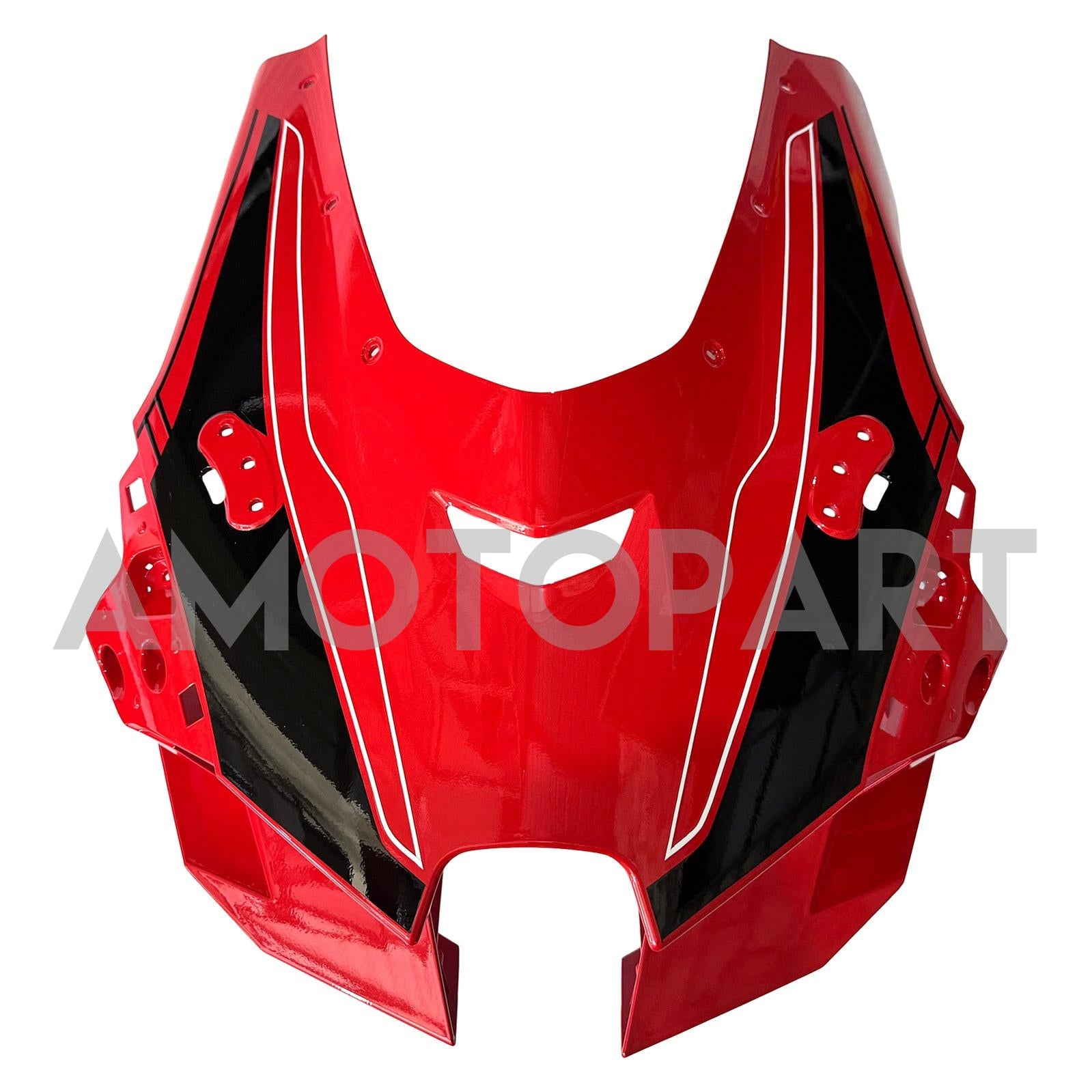 Amotopart 2021-2025 Kawasaki ZX10R ZX10RR Black Red Fairing Kit