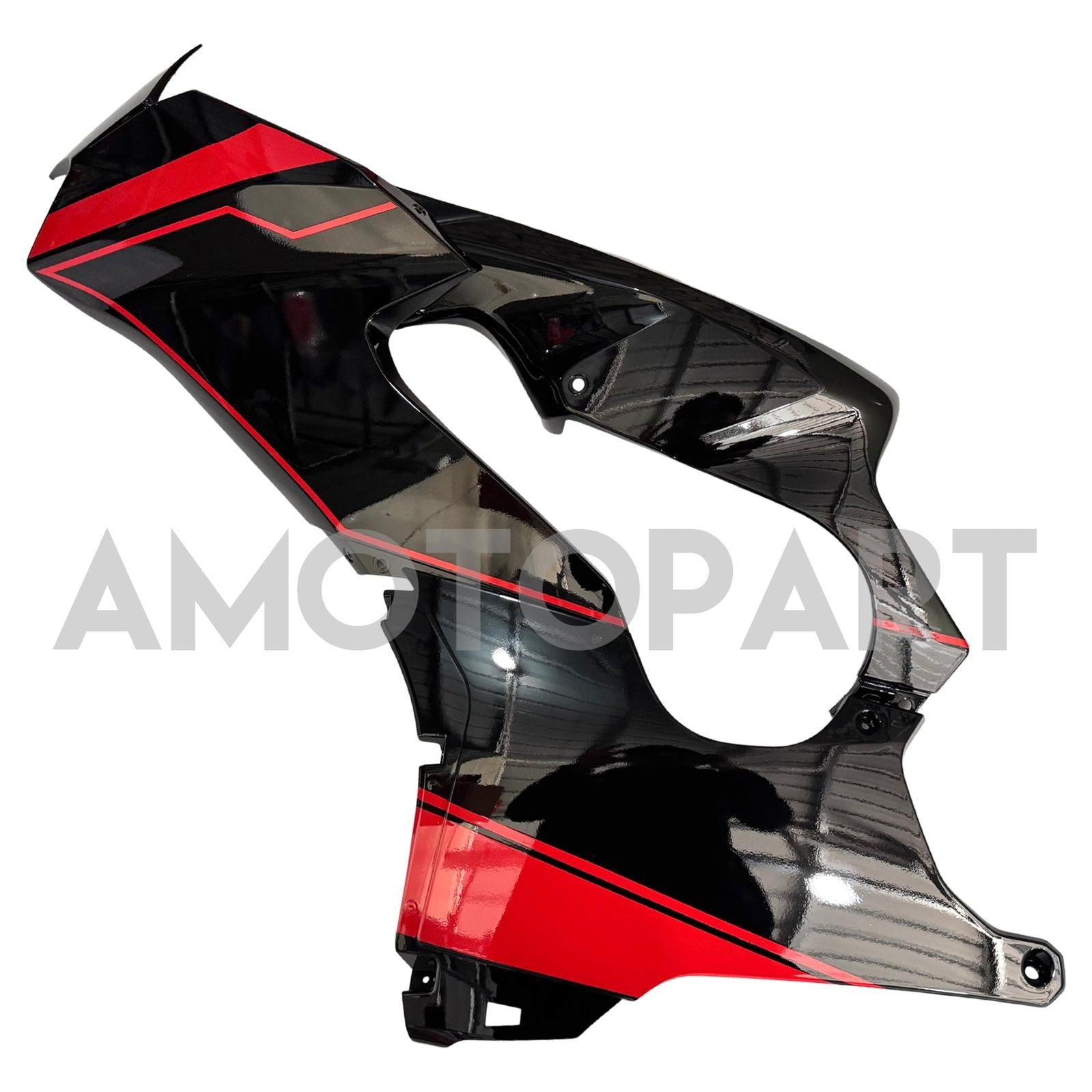 Amotopart 2021-2025 Kawasaki ZX10R ZX10RR Black Red Fairing Kit