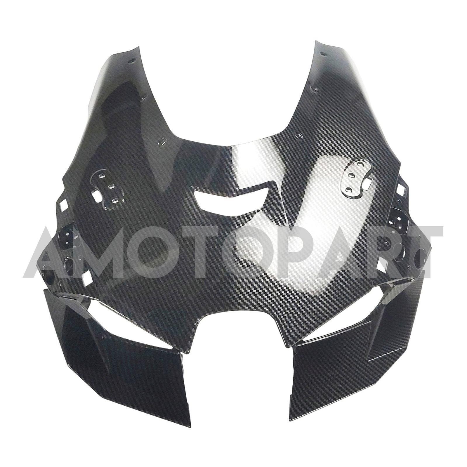 AMOTOPART 2021-2025 KAWASAKI ZX10R ZX10RR COBOL FIBER GLOSSY Black Fairing Kit