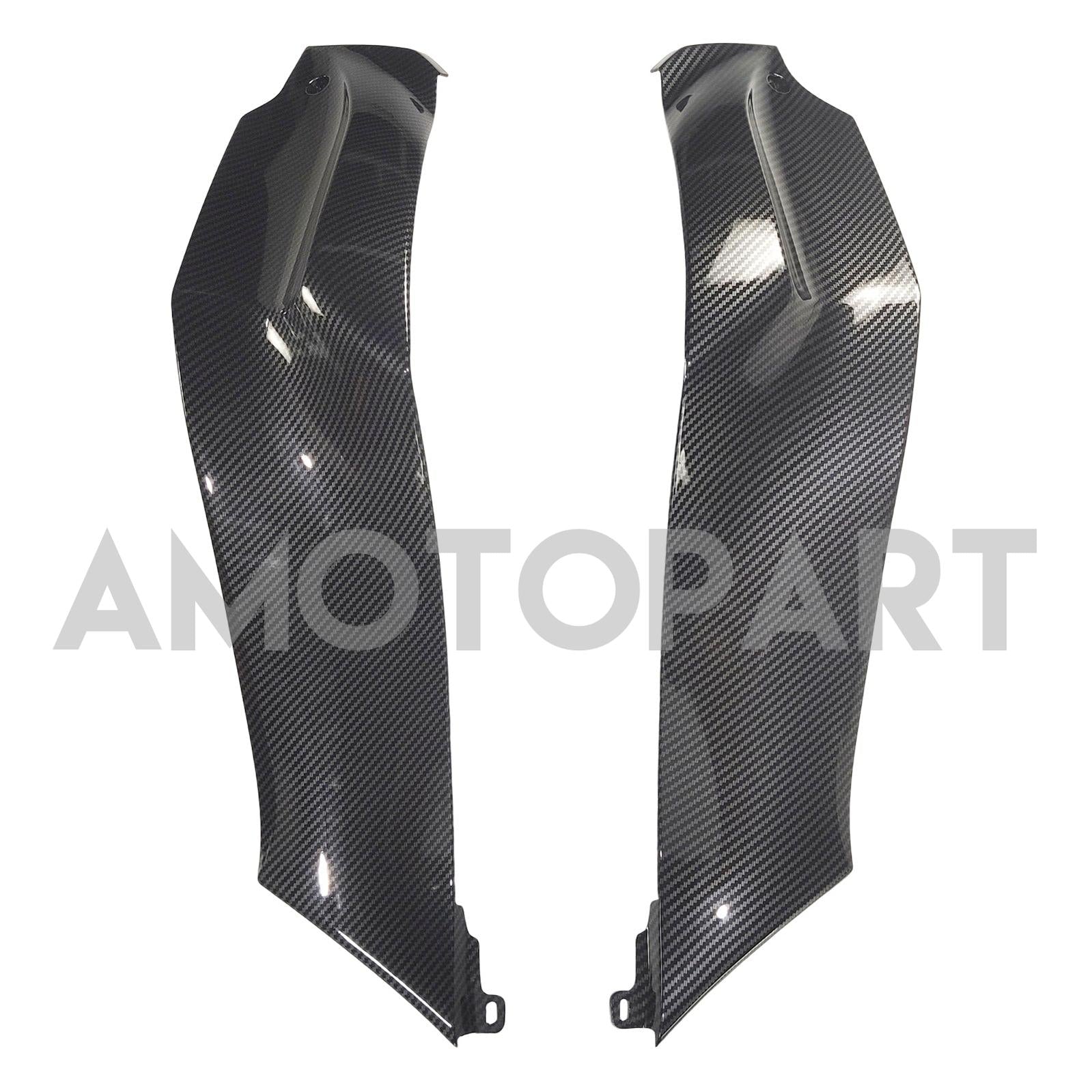 AMOTOPART 2021-2025 KAWASAKI ZX10R ZX10RR COBOL FIBER GLOSSY Black Fairing Kit