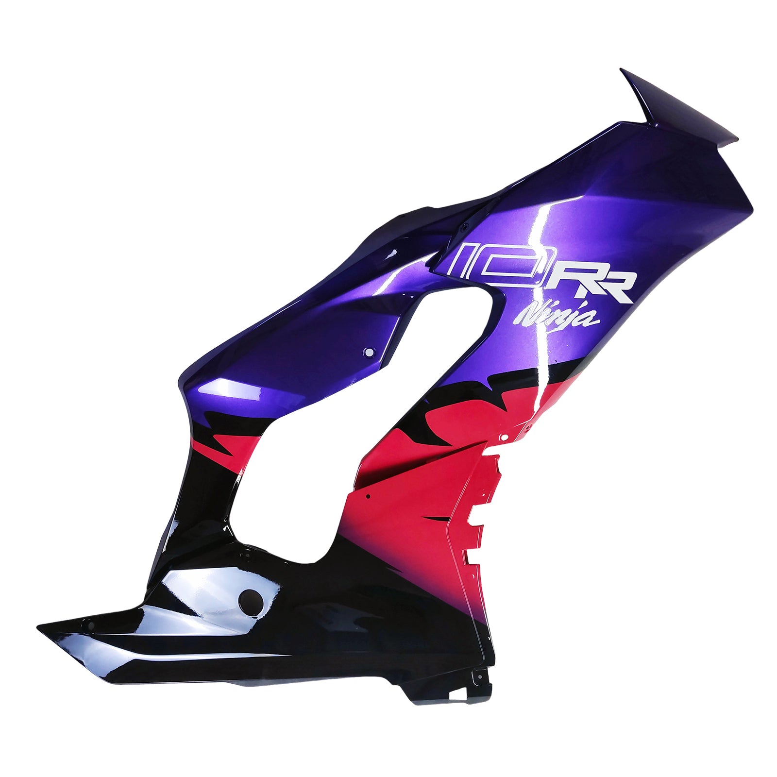 Amotopart 2021-2025 Kawasaki ZX10R ZX10RR Black Purple Pink Fairing Ki
