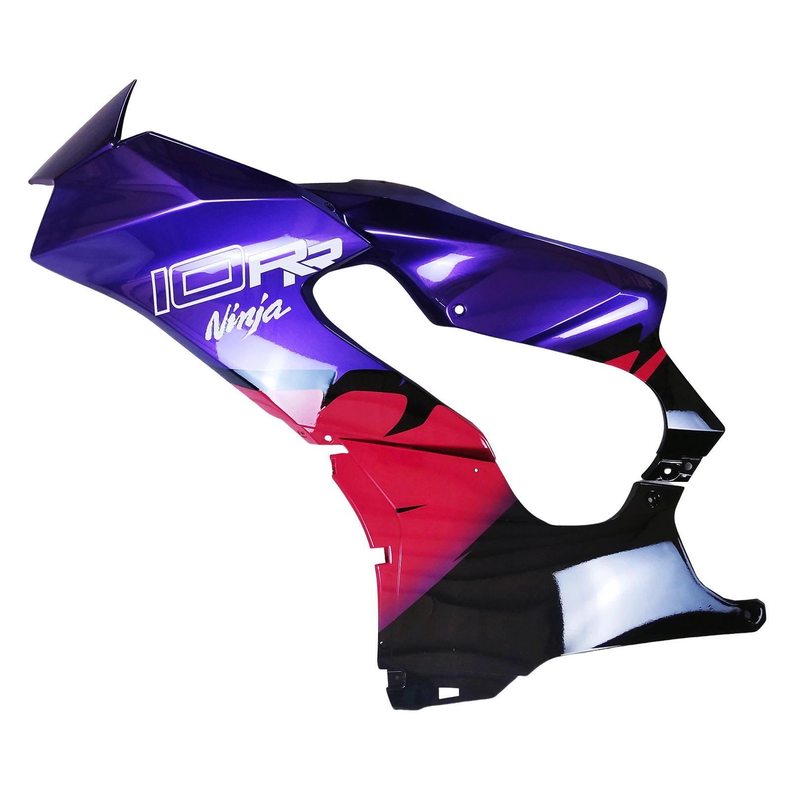 Amotopart 2021-2025 Kawasaki ZX10R ZX10RR Black Purple Pink Fairing Ki