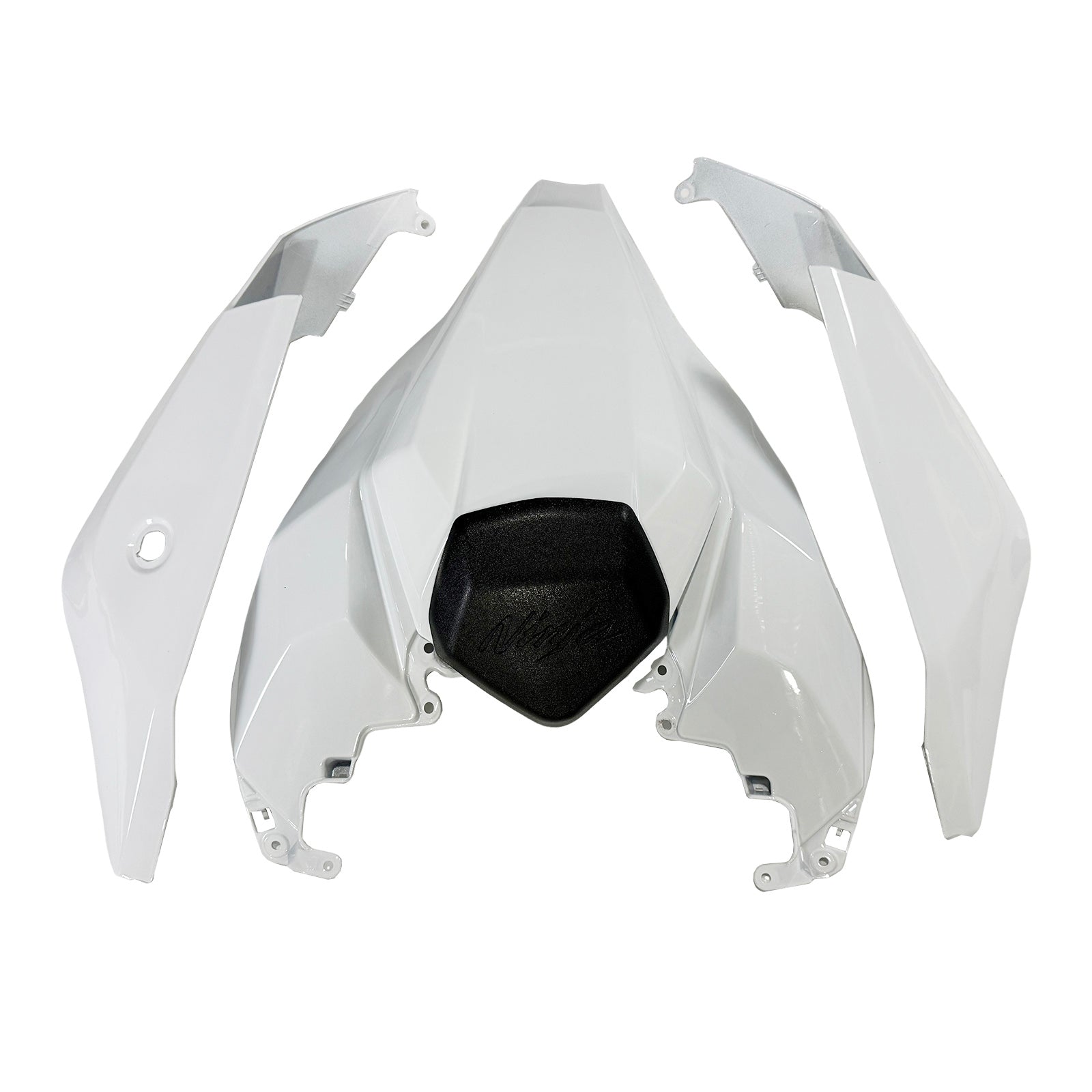 Amotopart 2021-2024 Kawasaki ZX 10RR ZX 10R Kit de carenado blanco negro