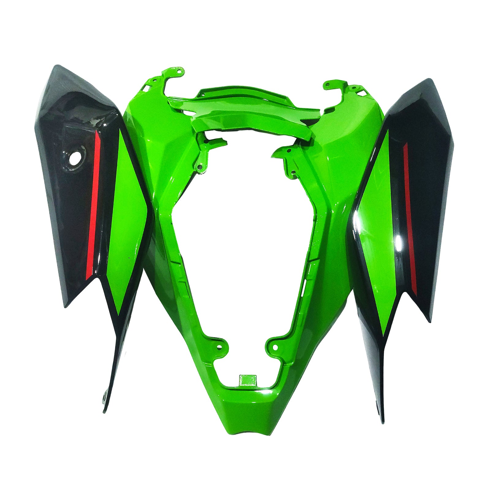 Amotopart 2021-2025 Kawasaki ZX 10RR ZX 10R Black White Green Red Fairing Kit