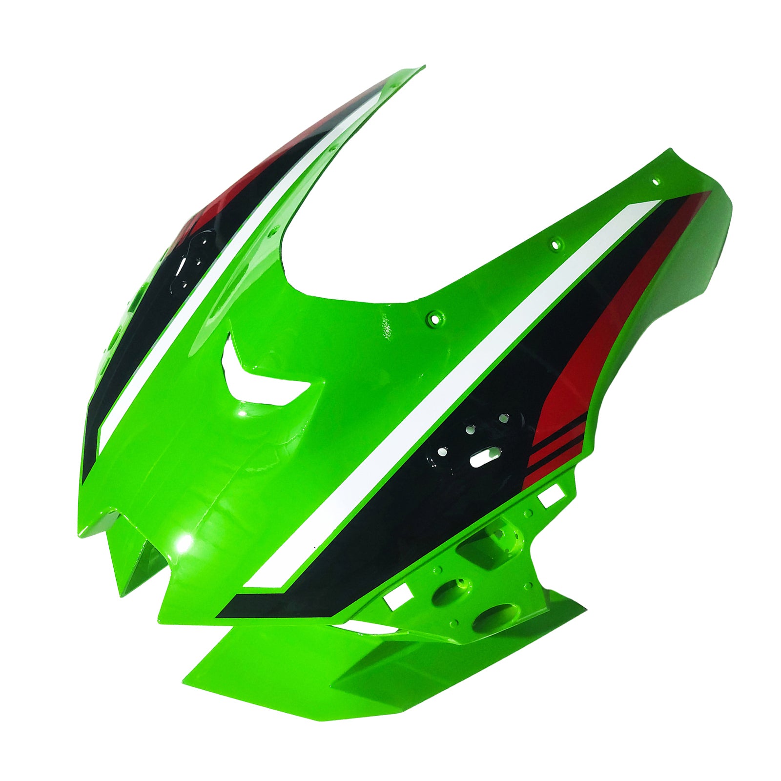 Amotopart 2021-2025 Kawasaki ZX 10RR ZX 10R Black White Green Red Fairing Kit