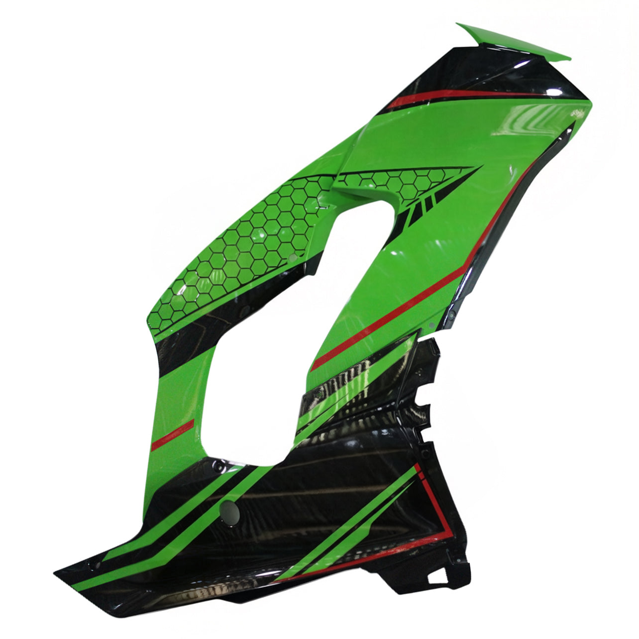 Amotopart 2021-2025 Kawasaki ZX 10RR ZX 10R Sort Rød Grøn Fairing Kit