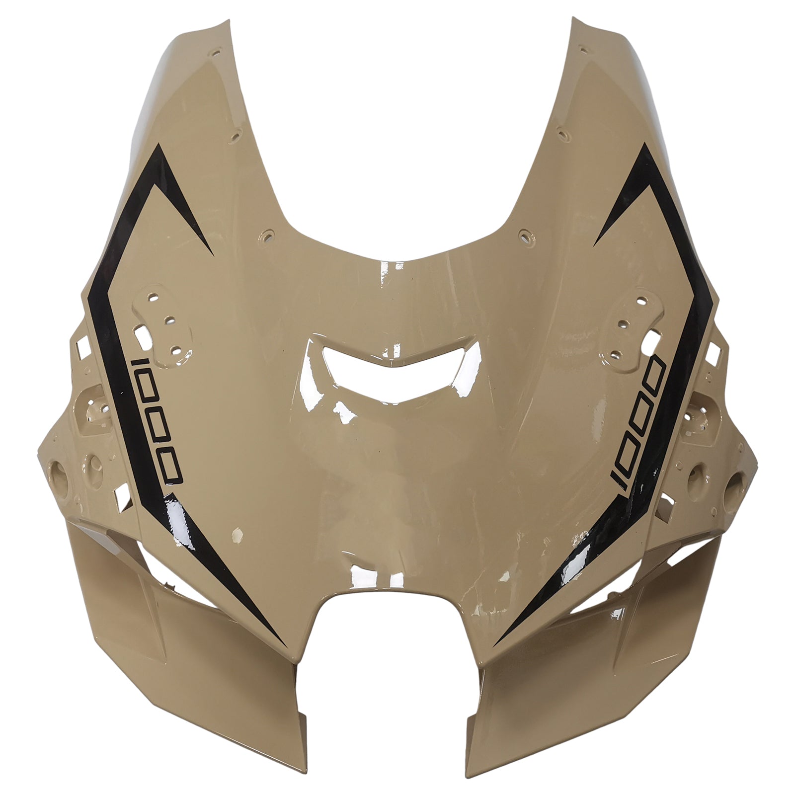 Amotopart 2021-2025 KAWASAKI ZX 10RR ZX 10R SVART VARM BEIGE FACING KIT