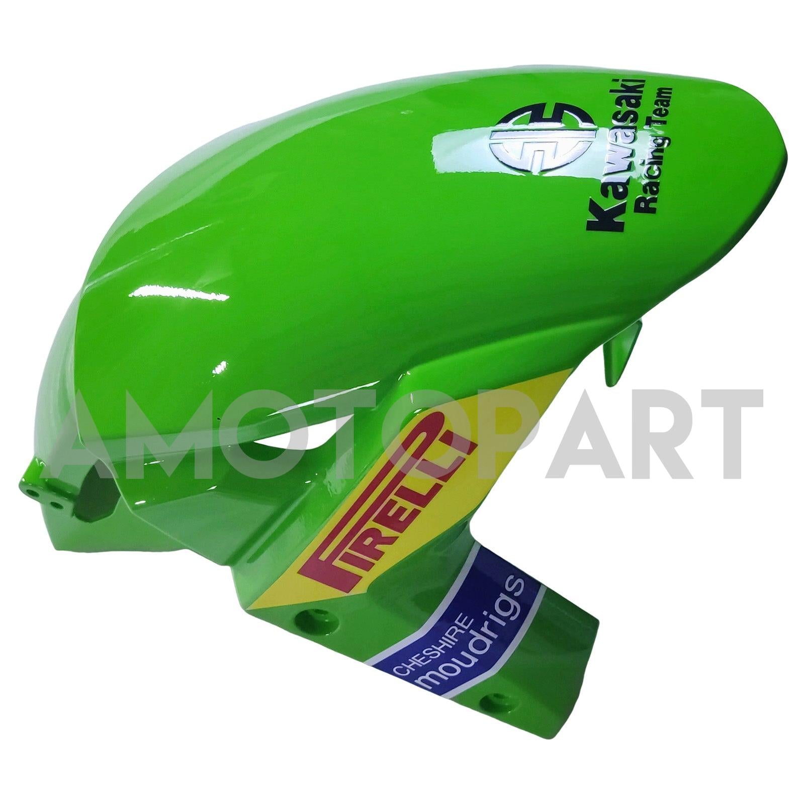 Amotopart 2021-2025 ZX-10R ZX-10RR KAWASAKI GREEN & WHITE RAKING KIT