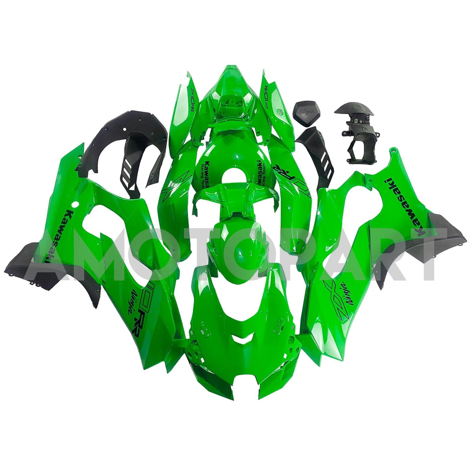 Amotopart 2021-2025 ZX-10R ZX-10RR KAWASAKI GREEN KIT
