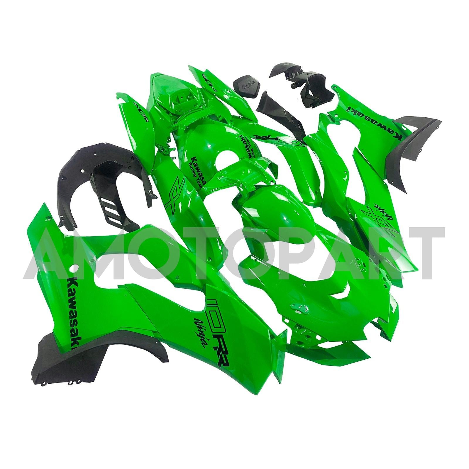 Amotopart 2021-2025 ZX-10R ZX-10RR KAWASAKI GREEN KIT