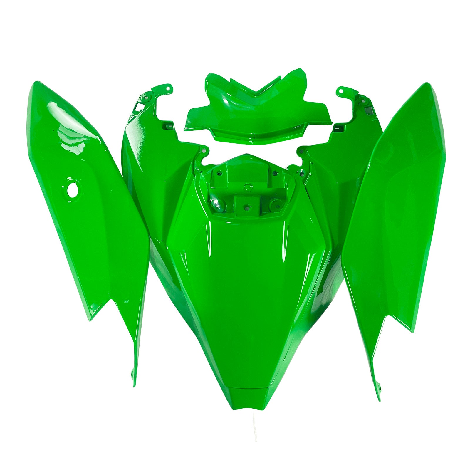 Amotopart 2021-2025 ZX-10R ZX-10RR Kawasaki Green Fairing Kit