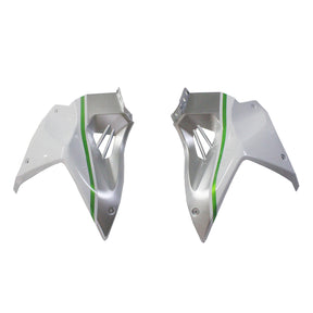 Amotopart 2015-2022 Kawasaki Ninja H2 White&Grey Fairing Kit