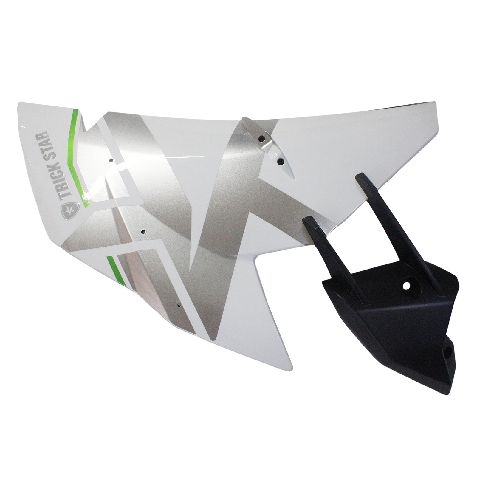 Amotopart 2015-2022 Kawasaki Ninja H2 White & Gray Fairing Kit