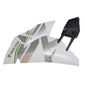 Amotopart 2015-2022 Kawasaki Ninja H2 White&Grey Fairing Kit