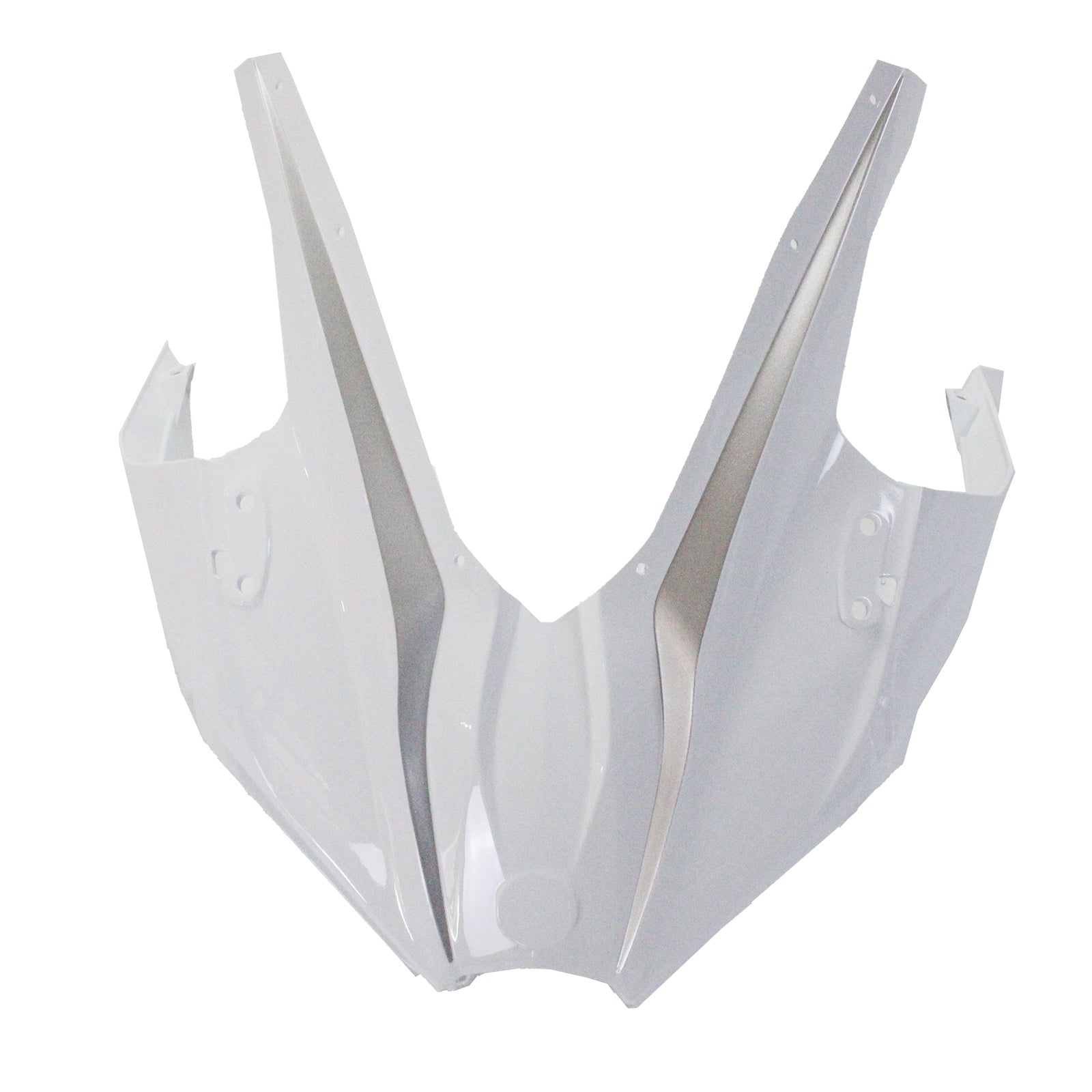 Amotopart 2015-2022 Kawasaki Ninja H2 White & Gray Fairing Kit