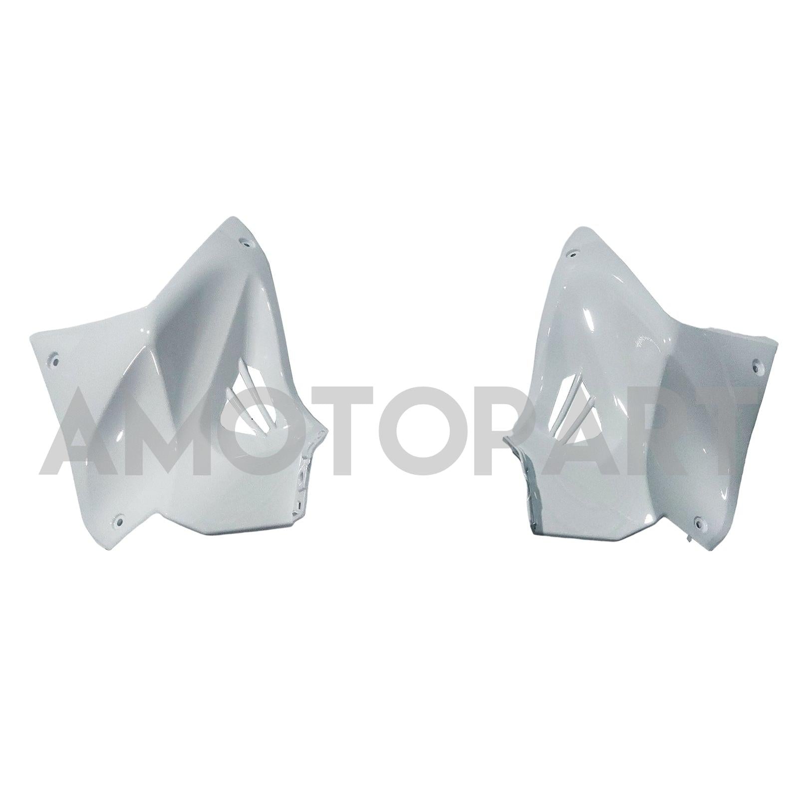 Amotopart 2015-2022 Ninja H2 Kawasaki White&Green Stripe Fairing Kit