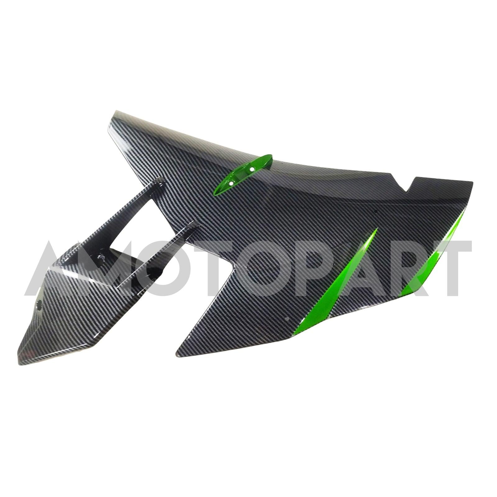 Amotopart 2015-2022 Kawasaki Ninja H2 Black Grey Carbon Faserverkaufskit