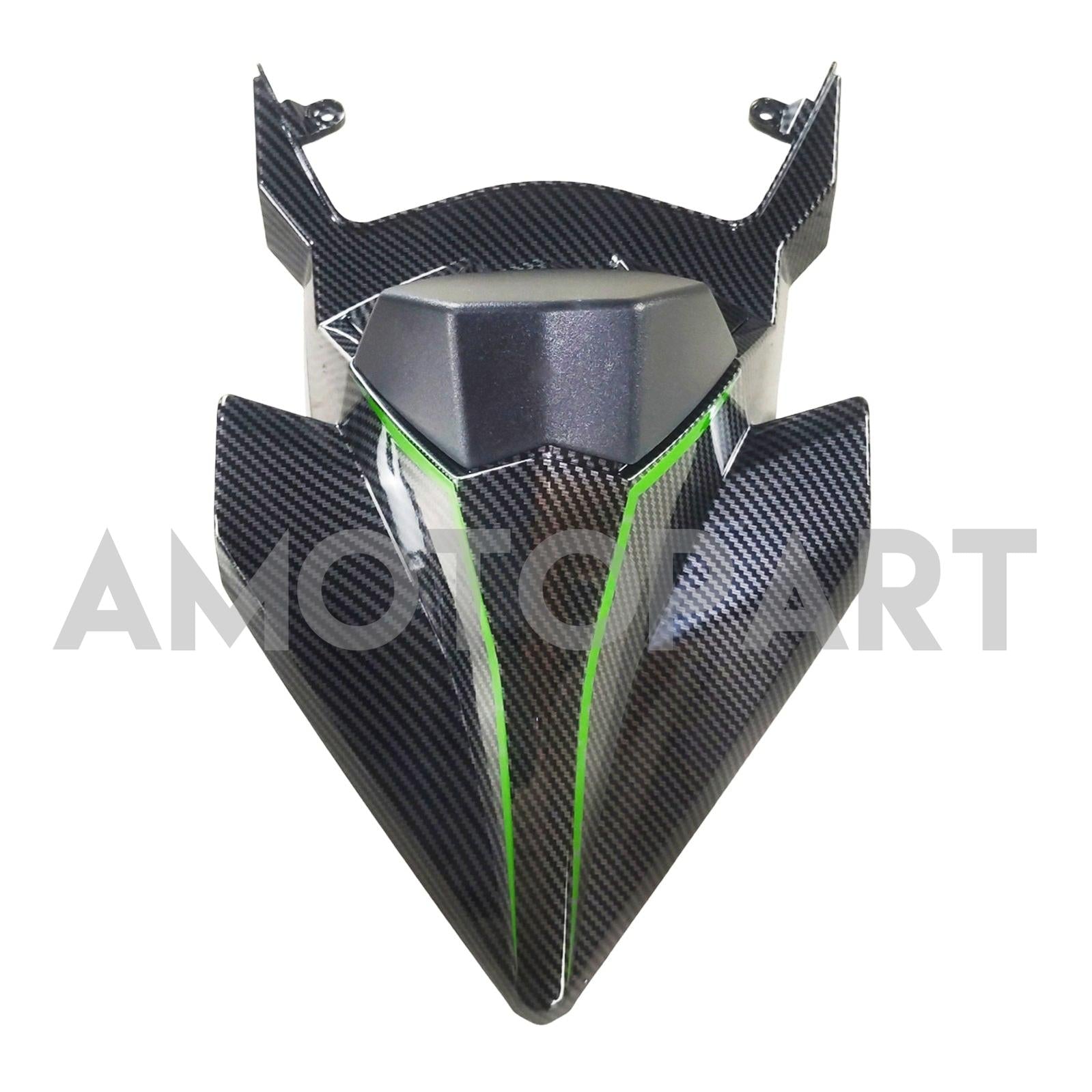 Amotopart 2015-2022 Kawasaki Ninja H2 Black Grey Carbon Faserverkaufskit
