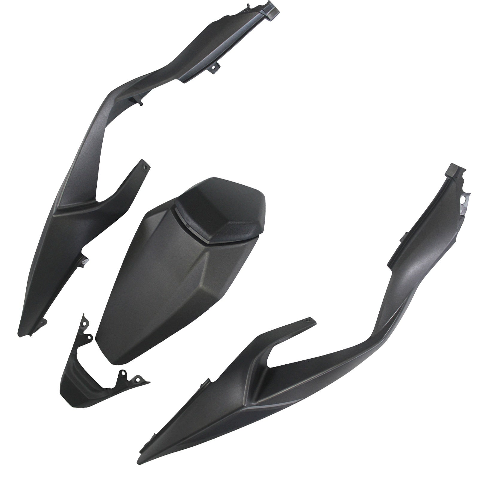 Amotopart 2024-2025 Kawasaki ZX6R Grey Fairring Kit