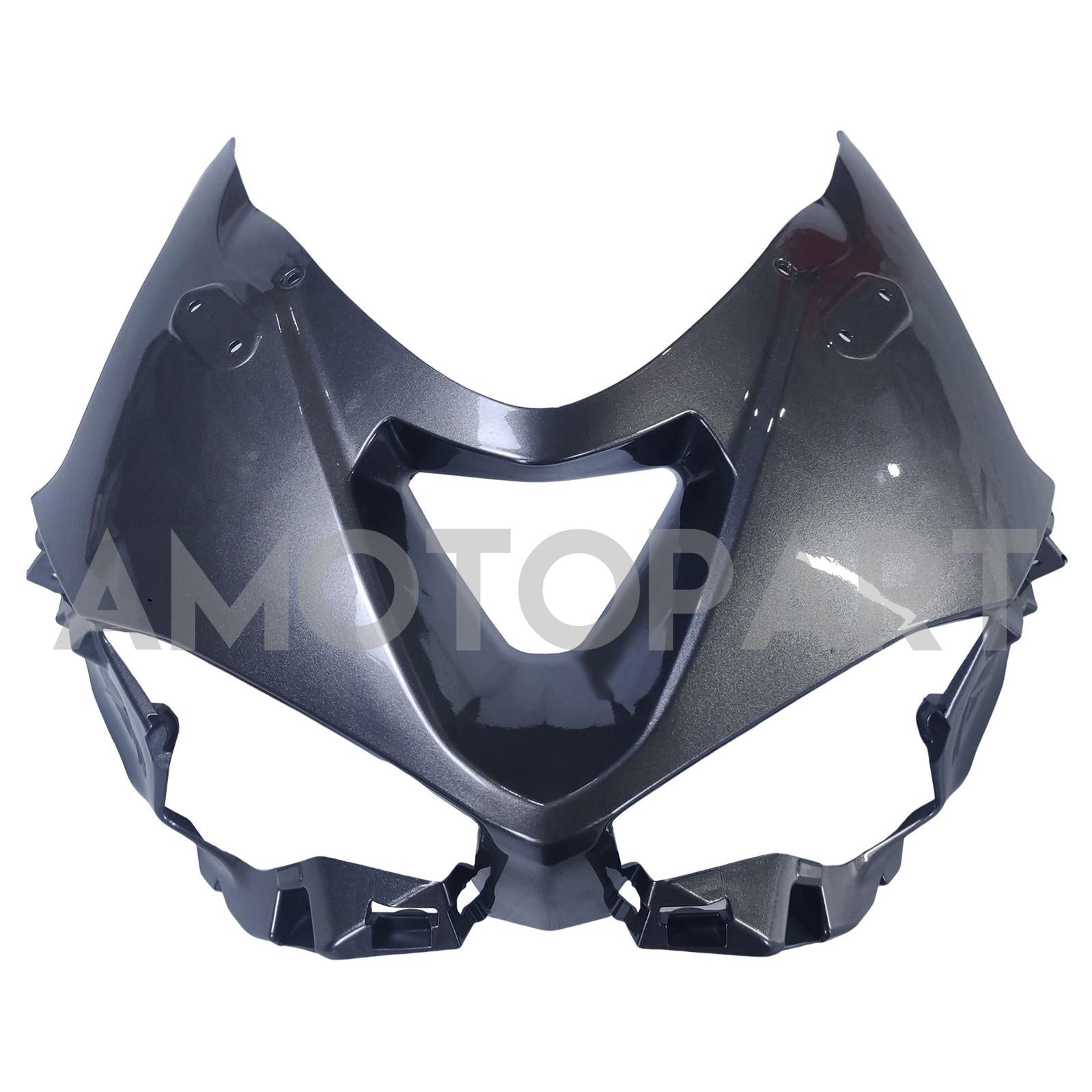 Amotopart 2024-2025 Kawasaki ZX6R Pearl White Fairing Zestaw