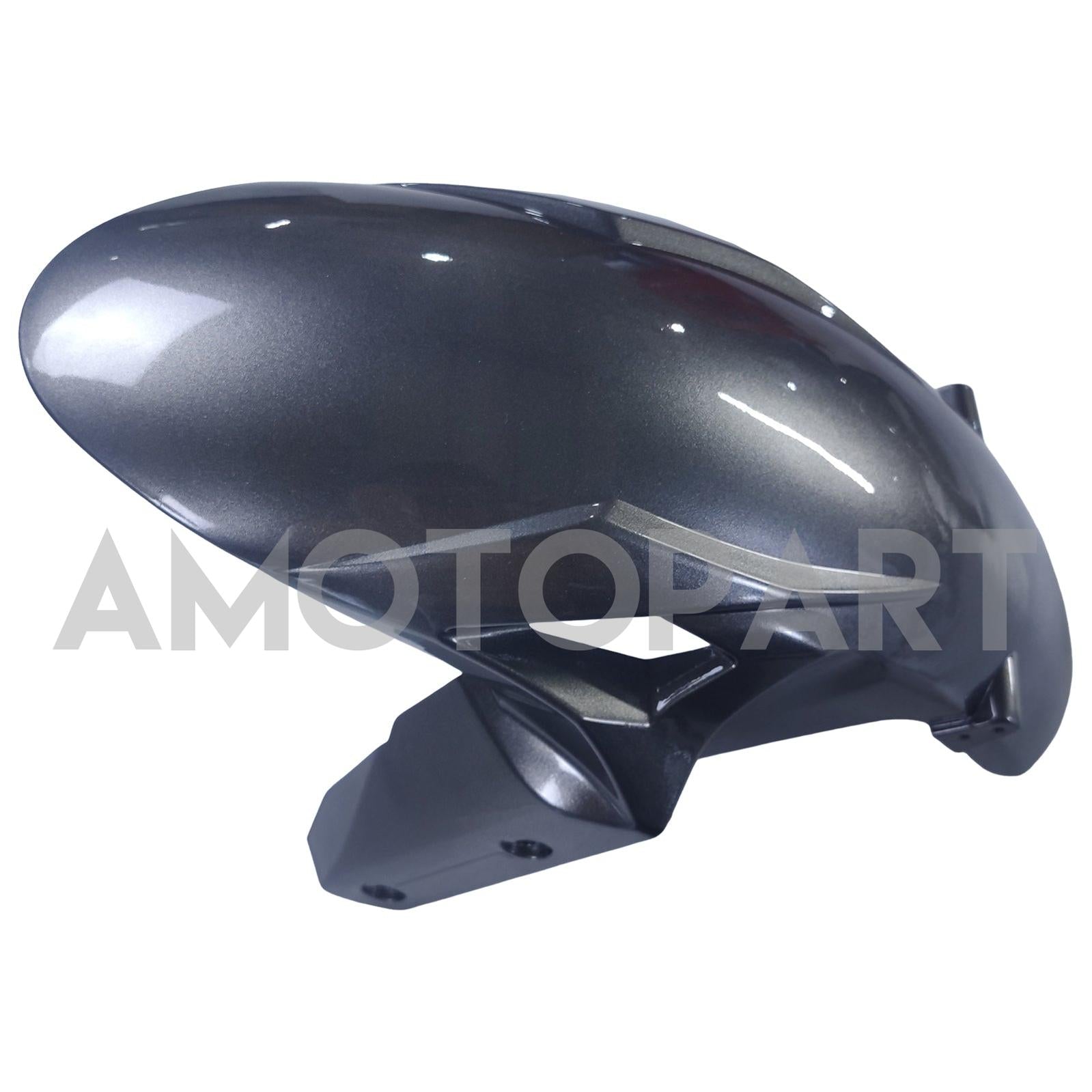 Amotopart 2024-2025 Kawasaki ZX6R Pearl White Fairing Zestaw