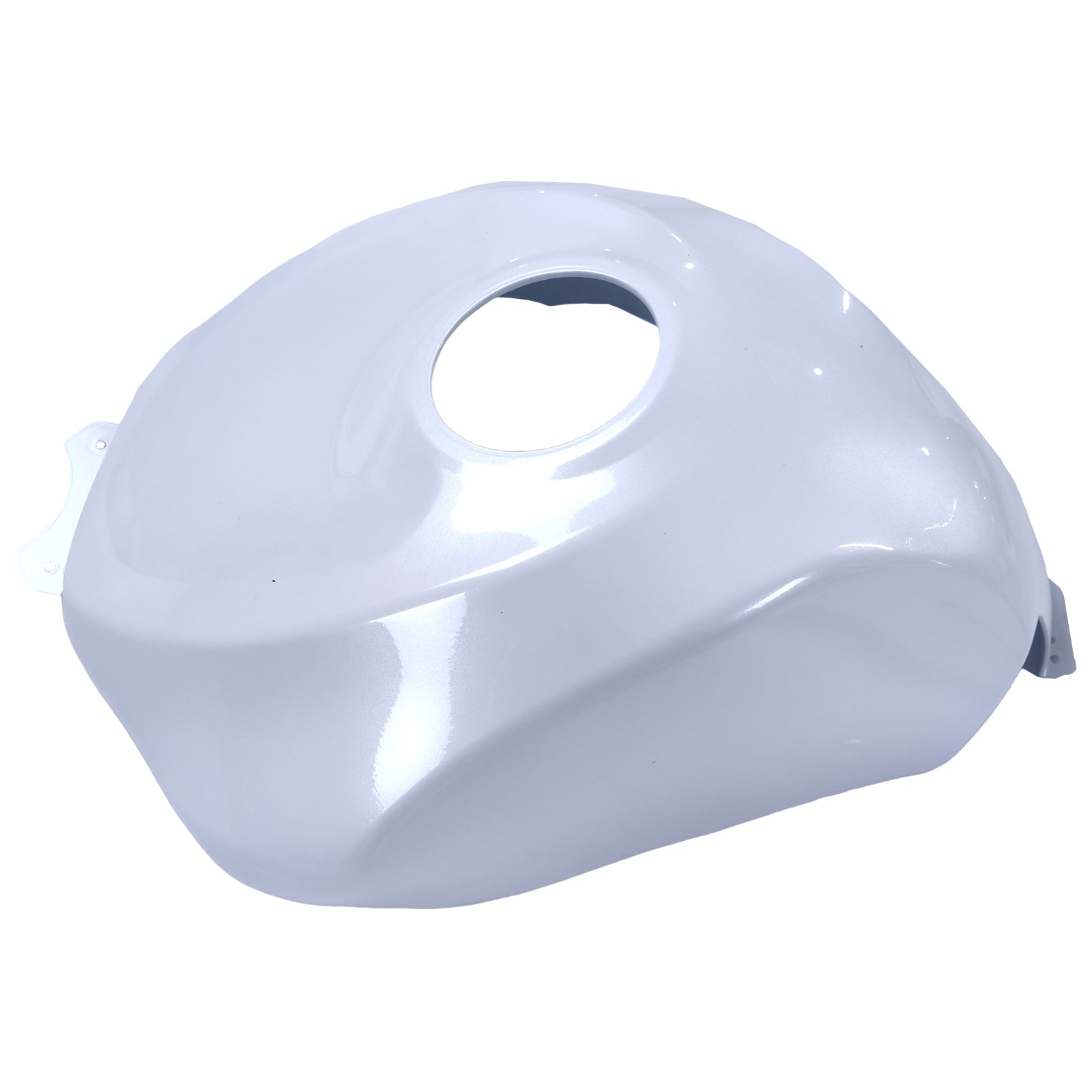 Amotopart 2024 Kawasaki ZX6R Pearl White Fairing Kit