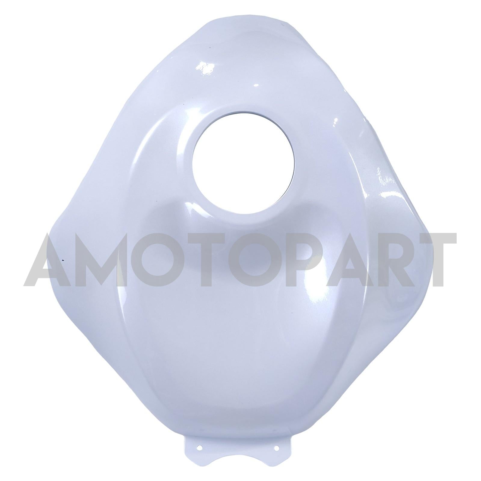 Amotopart 2024-2025 Kawasaki ZX6R Pearl White Fairing Zestaw